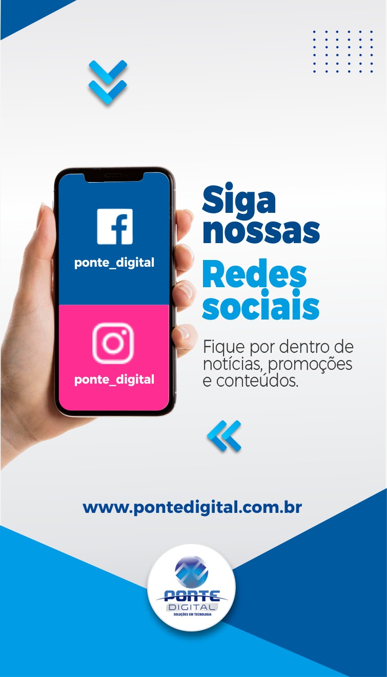 ponte digital redes sociais